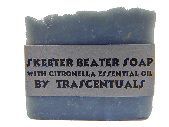 Skeeter Beater Soap with Citronella Essential Oil To Ward Off Mosquitoes and Other Biting Insects - TRASCENTUALS
