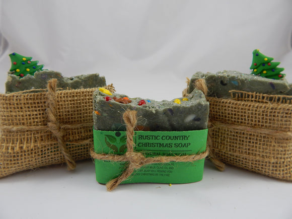 Natural Handmade Christmas Soaps