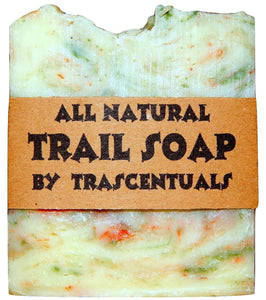 Camping Soap All Natural Trail Soap and Shampoo in One - TRASCENTUALS