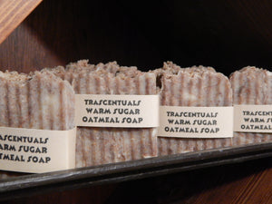 Warm Sugar Oatmeal Soap Naturally Made With Real Oatmeal - TRASCENTUALS