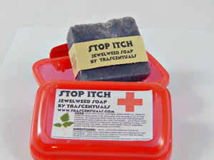 Stop Itch Jewelweed Soap For Poison Ivy Relief and Itchy Skin - TRASCENTUALS