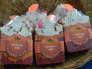 Luxury Soap Bar Hot Summer Nights - TRASCENTUALS