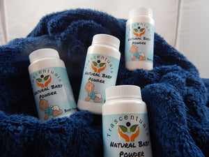 Baby Powder 3 oz All Natural unscented - TRASCENTUALS