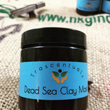 Dead Sea Mud/Clay Face Mask with Activated Charcoal - TRASCENTUALS