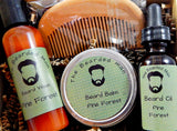 4 Piece Natural Beard Care Kit in Gift Box with 4 Available Scents - TRASCENTUALS