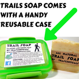 Camping Soap All Natural Trail Soap and Shampoo in One - TRASCENTUALS