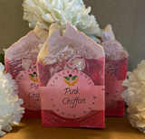 Pink Chiffon Luxury Soap