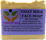 Anti-Aging Goat Milk Face Soap With Frankincense Essential Oil - TRASCENTUALS